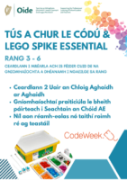 Getting Started with Coding  and Lego Spike Essential 3rd - 6th Class