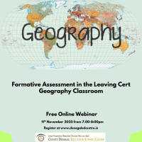 Formative Assessment in the Leaving Cert Geography Classroom