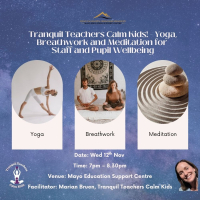 Yoga, Breathwork and Meditation for Staff and Pupil Wellbeing